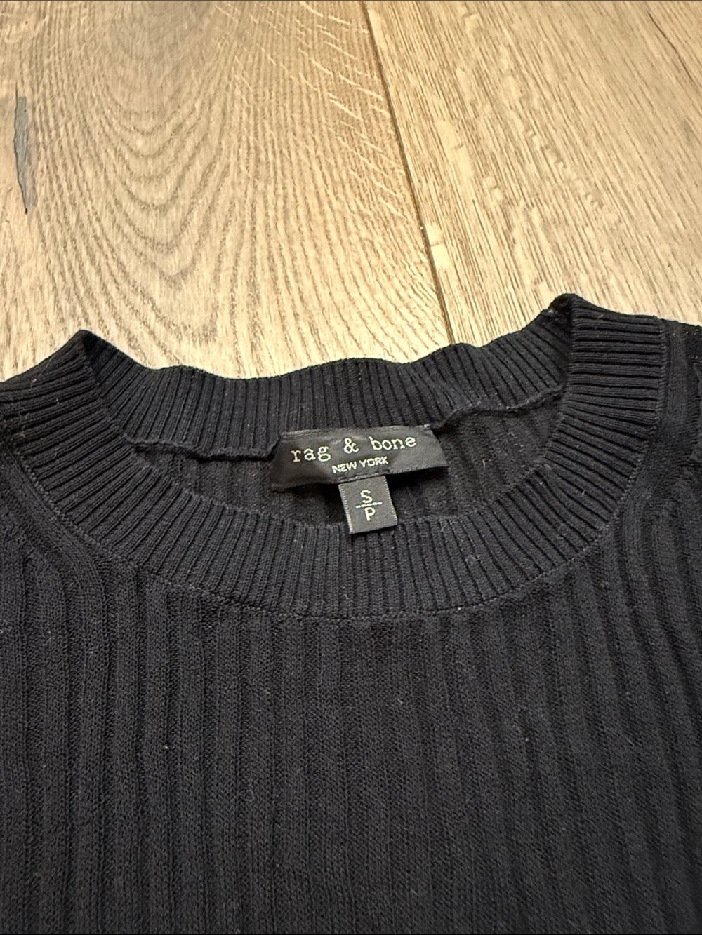 Rag & Bone Arctic Ribbed Tee - Picture 4 of 5